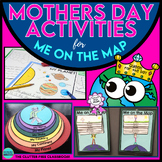 ME ON THE MAP Activities Flip Book Worksheets Project Globe & Map Skills 2nd 3rd