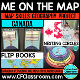 Me on the Map, CANADA - A Social Studies & Language Arts Project