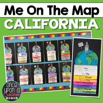 Preview of Me on the Map - California