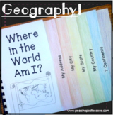 Me on the Map Flip Book Project US Geography Me on a Map S