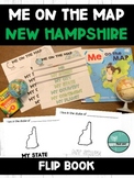 Me on the Map - Flip book Activity - New Hampshire - Geography