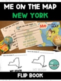 Me on the Map - Flip book Activity - New York - Geography