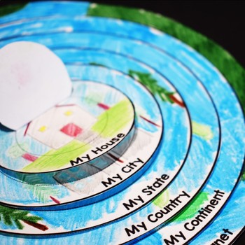 Me on the Map Flipbook Map Skills Activity | TpT