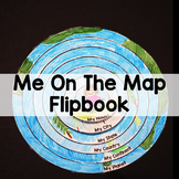 Me on the Map Flipbook Map Skills Activity