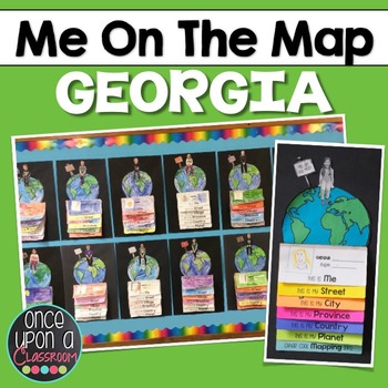 Preview of Me on the Map - Georgia!