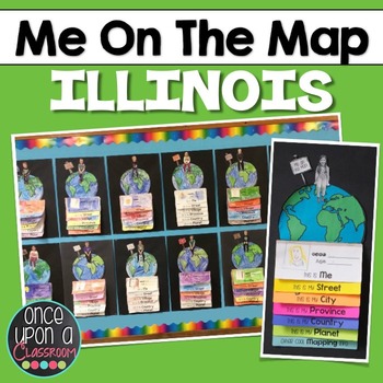 Preview of Me on the Map - Illinois!