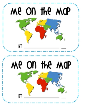 Me on the Map Lesson Plan and Activity Book by Creative Classroom Lessons
