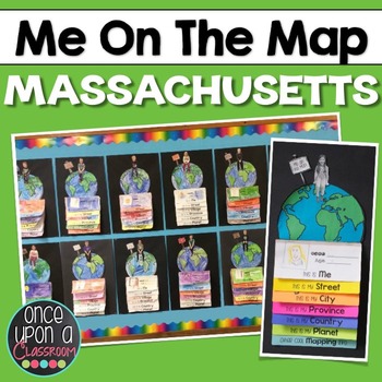 Preview of Me on the Map - Massachusetts