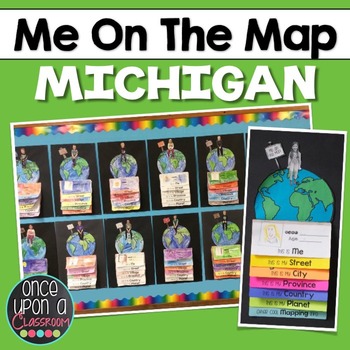Preview of Me on the Map - Michigan