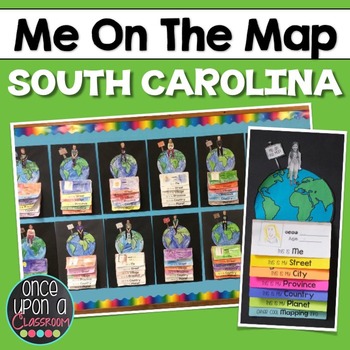 Preview of Me on the Map - South Carolina