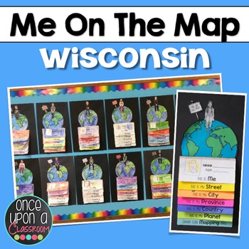 Preview of Me on the Map - Wisconsin