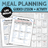 Meal Planning Activity | Life Skills Lesson | Meals Recipe