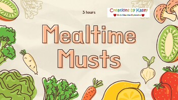 Preview of Mealtime Musts Training
