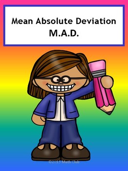 Preview of Mean Absolute Deviation No Prep Lesson