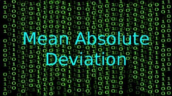 Preview of Mean Absolute Deviation