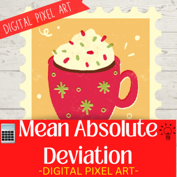 Preview of Mean Absolute Deviation Activity- Digital Resource-TEKS Aligned- Winter Math