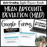 Mean Absolute Deviation Google Forms Homework