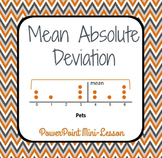Mean Absolute Deviation - PowerPoint Mini Lesson Introduction