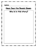 Mean Jean the Recess Queen Reader Response (differentiated