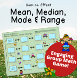 Mean, Median, Mode, Range Math Activity