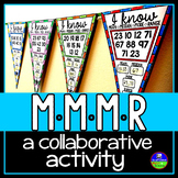 Mean, Median, Mode and Range Data Math Pennant Activity