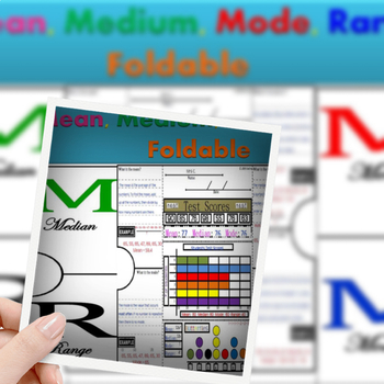 Preview of Mean, Median, Mode, Range | Mean Medium Mode