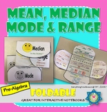 Mean, Median, Mode, and Range Foldable