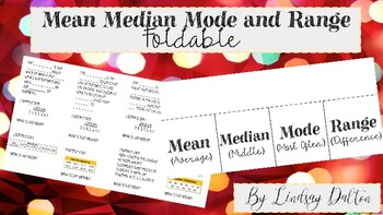 median mode