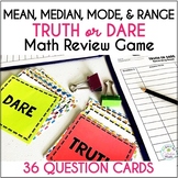 Mean Median Mode and Range Math Game | Math Activity | Tru