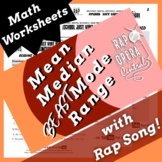 Mean Median Mode Range Worksheets