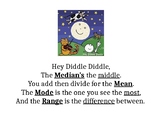 Mean, Median, and Mode Hey Diddle Diddle