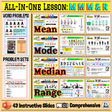 Mean Mode Median & Range (PowerPoint Version)