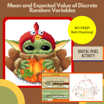 Preview of Mean and Expected Value of Discrete Random Variables - AP Stats Digital Reveal