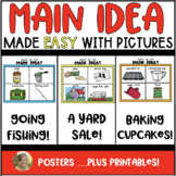 Main Idea - Made Easy with Pictures Kindergarten & First Reading