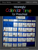 Meaningful Calendar Time in Preschool