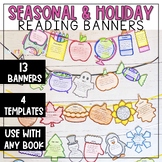 Seasonal Holiday Reading Activities - Reading Banners Bundle