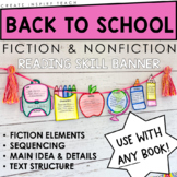 Meaningful Decor - Back to School - Fiction and Nonfiction