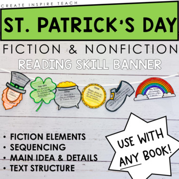 Preview of Meaningful Decor - St. Patrick's Day - Reading Activity | Reading Banners