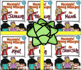 Meaningful Morning Messages 2nd Semester Bundle (1st Grade)