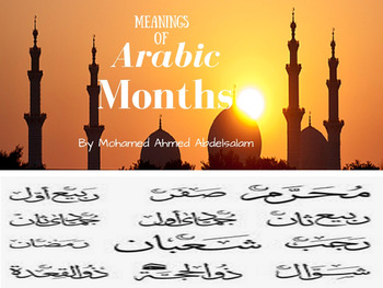 Preview of Meanings of Arabic Months