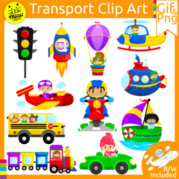 clip art transportation means