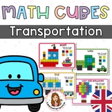 Means of Transportations Mathlink Cubes. Snap cubes.
