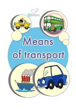 Let's discover means of transport: Transportation Image book for