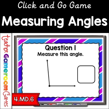 Preview of Measuring Angles Powerpoint Game