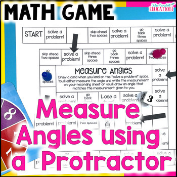 drum Feasibility Ligation Measure Angles using a Protractor | Geometry Math Board Game by Chloe  Campbell