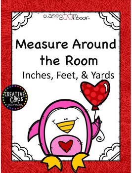 Preview of Measure Around the Room- Inches, Feet, Yards