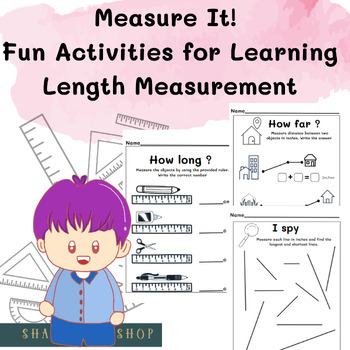 Measure It! Fun Activities for Learning Length Measurement l Math by ...