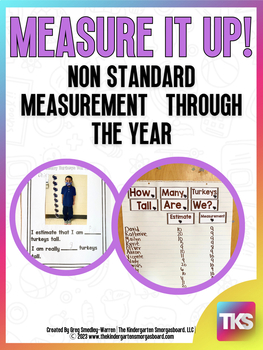 Preview of Measure It Up Non-Standard Measurement For The Whole Year