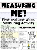 Measure Me! - First Week Math Activity - Measurement