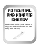 Measure Potential and Kinetic Energy Experiment Activity w